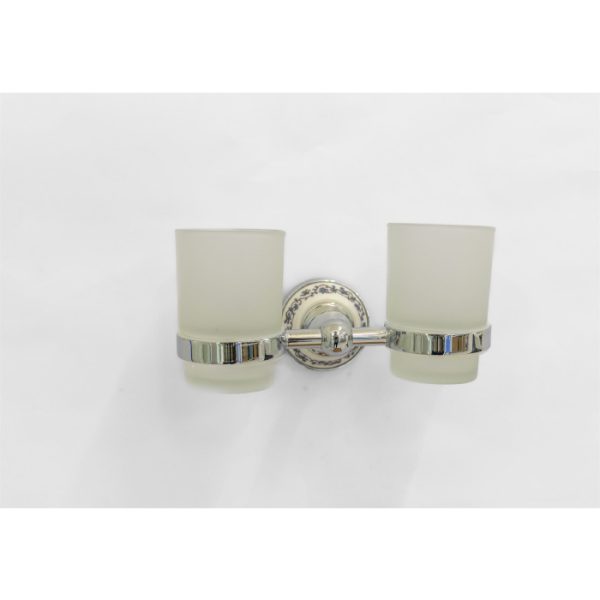 Brimix Toothbrush Holder Double Cup 3700-64 is a Bathroom Accessories product