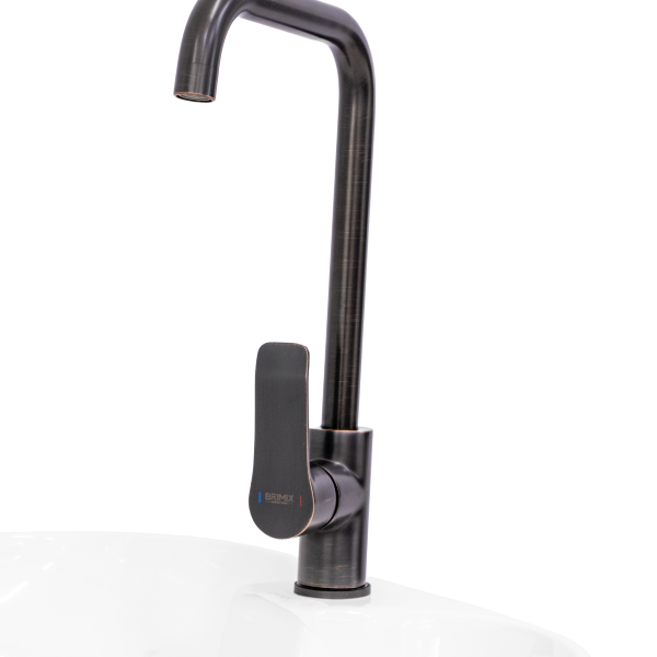 Brimix Black Kitchen Mixer tap 55249B