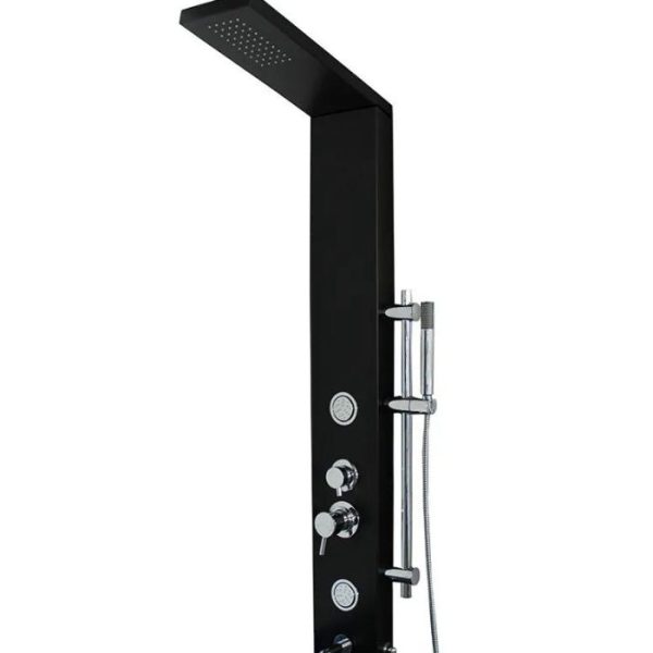 Brimix Black Shower Panel 5503