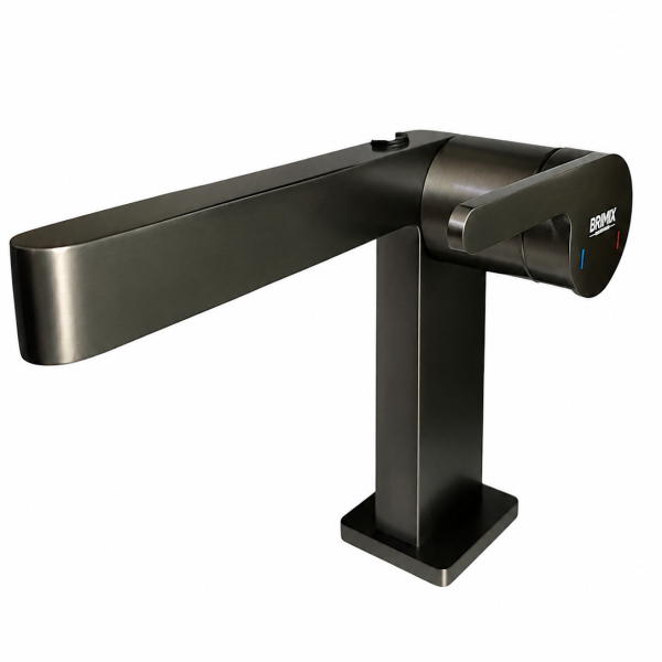 Brimix Basin Mixer Tap – Dark Grey Metallic